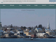 Tablet Screenshot of dhkfinancial.com